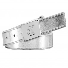 CALVIN KLEIN ζώνη παιδική IU0IU0066-0IV ασημί